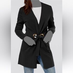 Cocobleu black cardigan